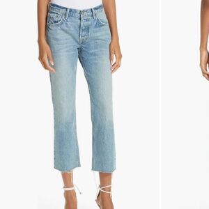 GRLFRND Tatum Crop Flare Jeans